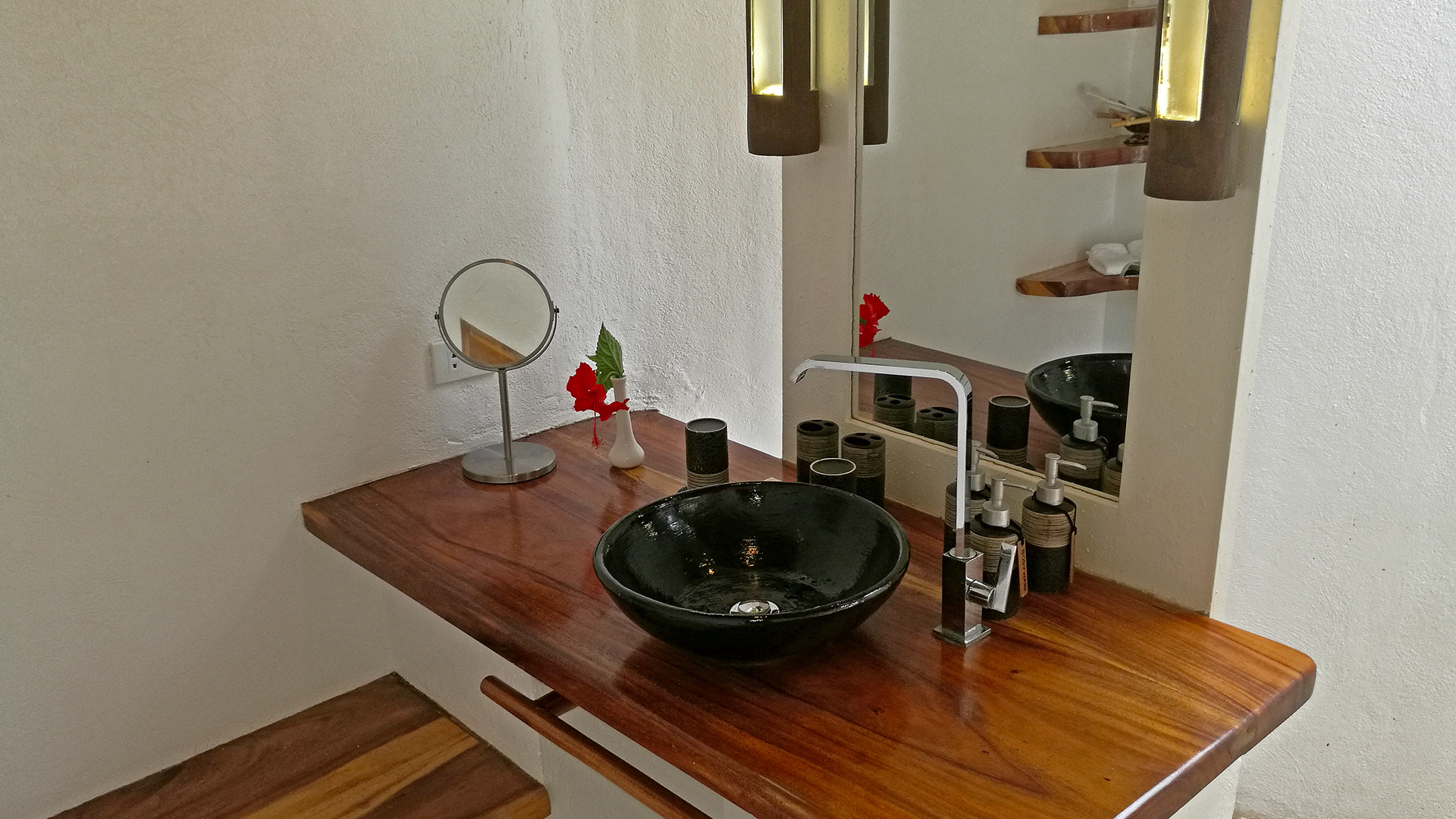 Badezimmer Deluxe Villen Kawayan Holiday Resort Siquijor